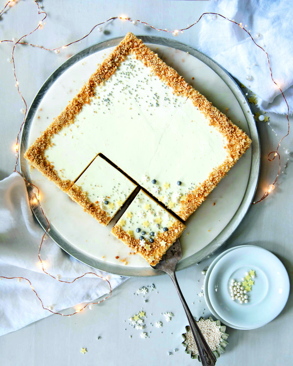 Cheesecake so smotanovou polevou