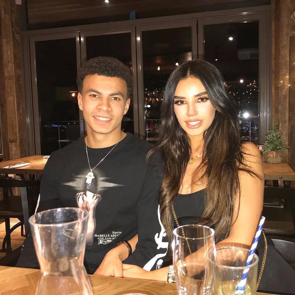 Dele Alli s priateľkou