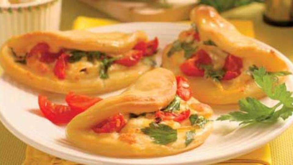 Pizzové kolieska
s bryndzou