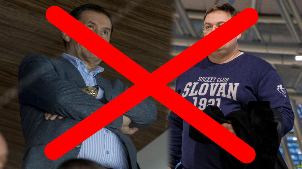 Juraj Široký st. a jeho syn Juraj dostali od vedenia KHL stopku.
