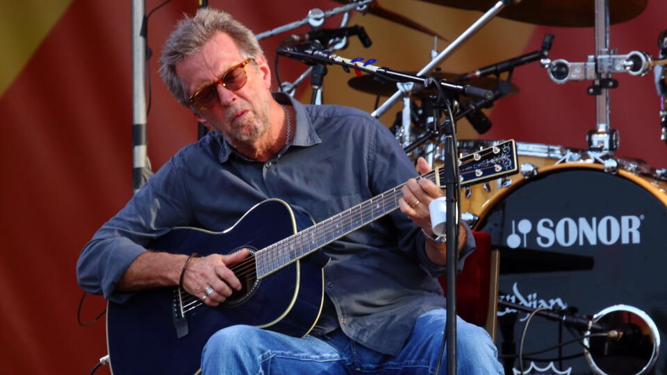 Eric Clapton v roku 2014 na džezovom festivale v New Orleans