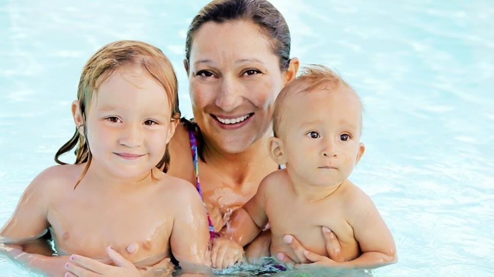 Martina Moravcová, mama Karolínky a Miška