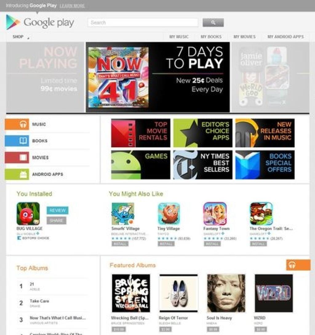 Android Market skončil