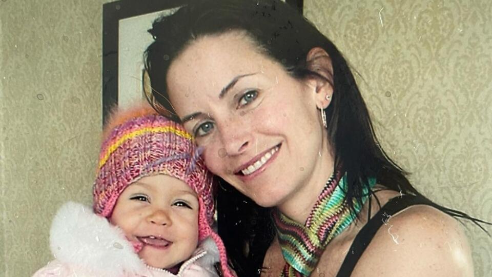 Courteney Cox s maličkou Coco