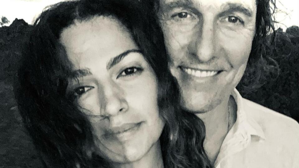 Manželia Camila Alves a Matthew McConaughey