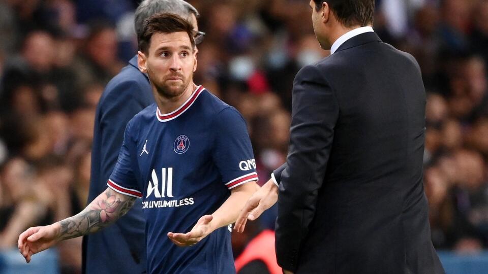 Messi nepodal Pochettinovi ruku.