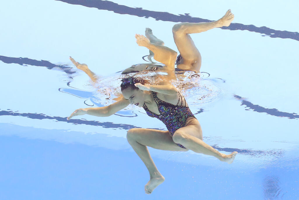 Španielska akvabela môže na olympiáde získať už svoju tretiu medailu. Hnevá ju však, že musela nechať doma svojho syna.