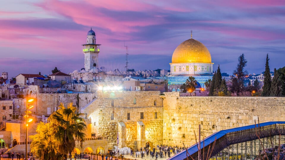 Jerusalem,,Israel,Old,City,At,The,Western,Wall,And,The