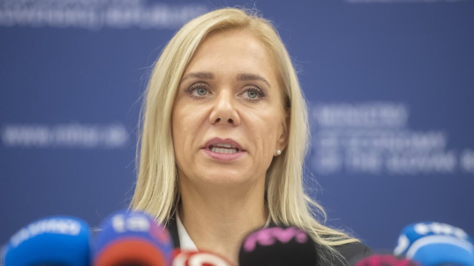 Podpredsedníčka vlády a ministerka hospodárstva Denisa Saková.