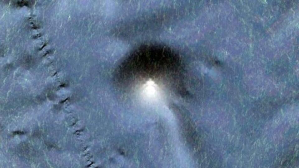 UFO údajne mimozemšťania odparkovali na juhovýchod od pobrežia Mexika.