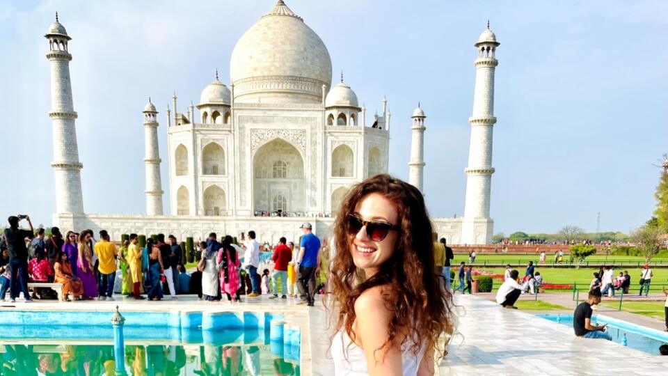 Taj Mahal v Indii