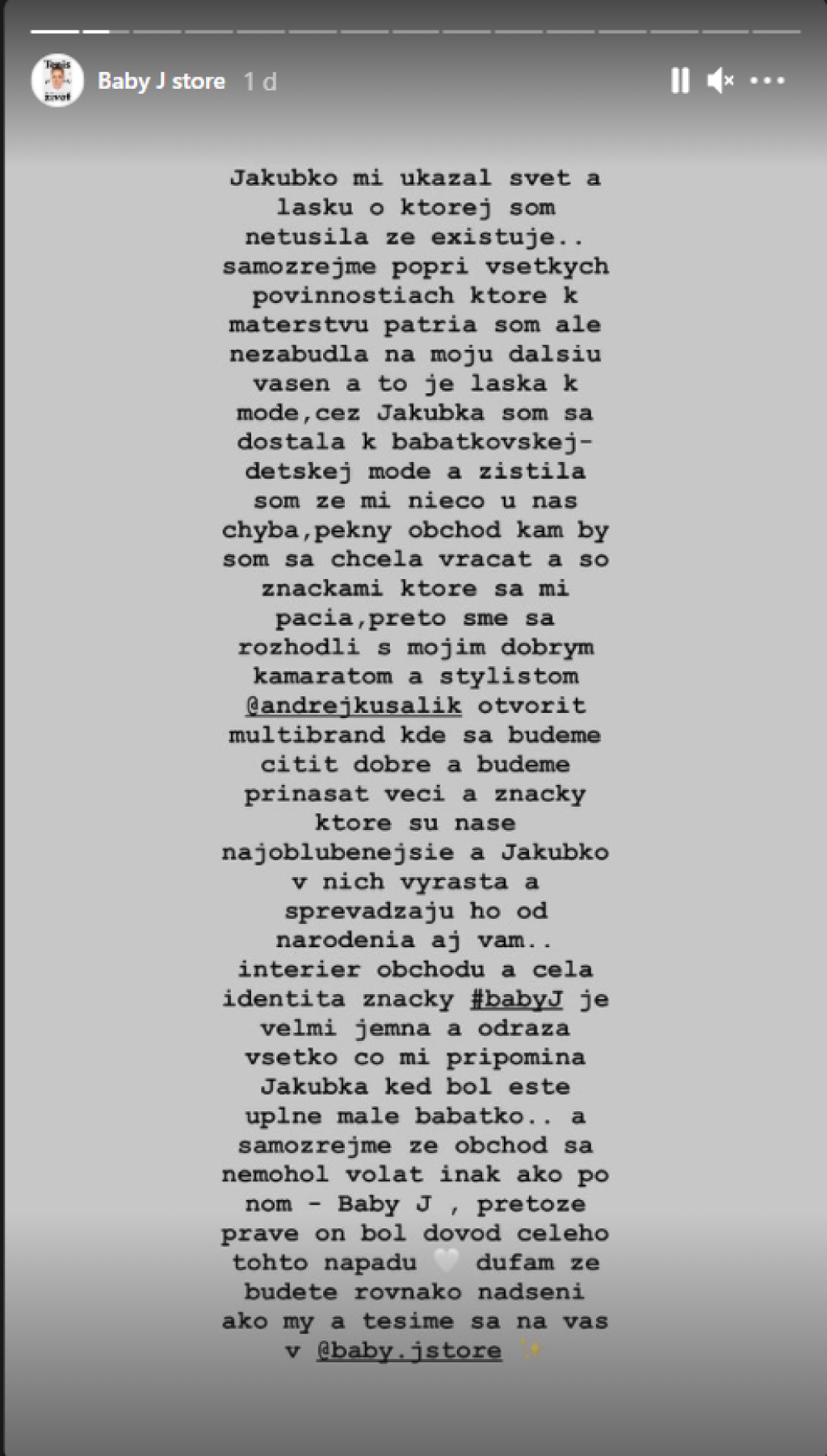 Obchod Dominiky Cibulkovej