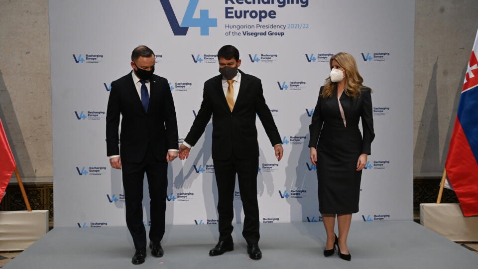 Schôdzka prezidentov V4