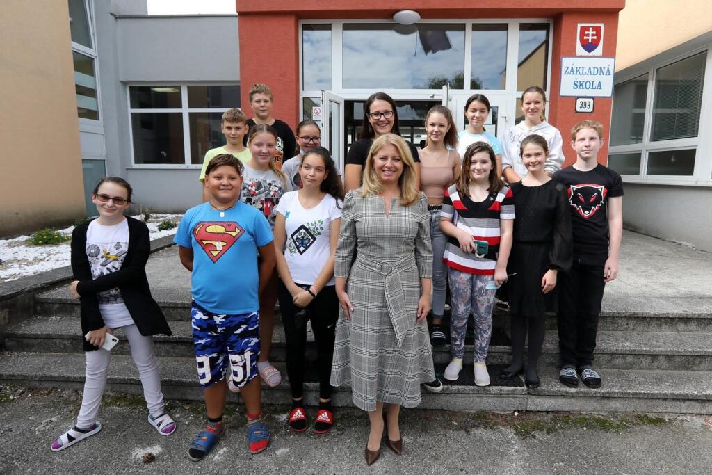 Prezidentka Zuzana Čaputová.