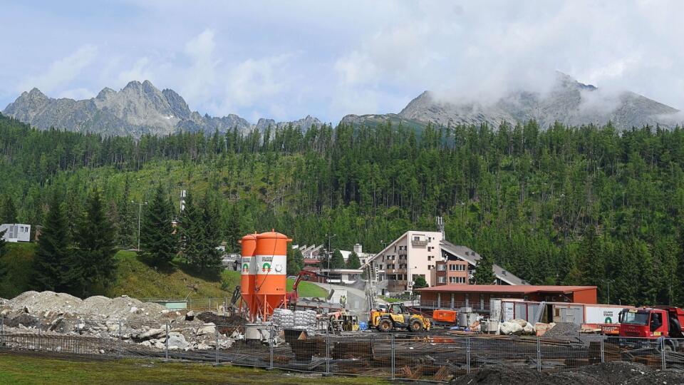 SR Tatry Štrbské Pleso výstavba veža vyhliadková POX