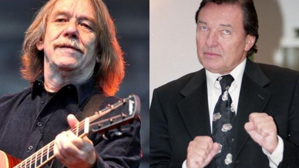 Jarek Nohavica a Karel Gott