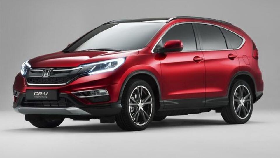 Prototyp európskej verzie modelu Honda CR-V