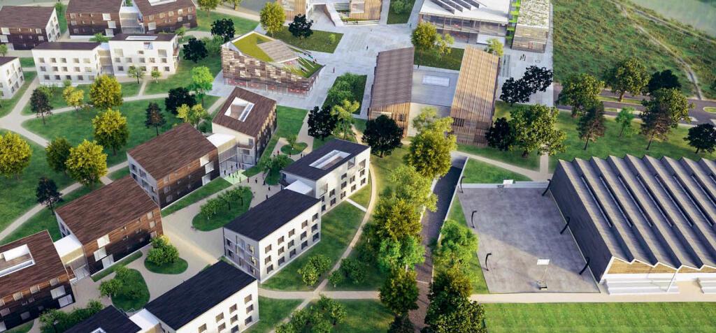 Moderný kampus na kopci. Vo Vištuku vyrastá škola budúcnosti