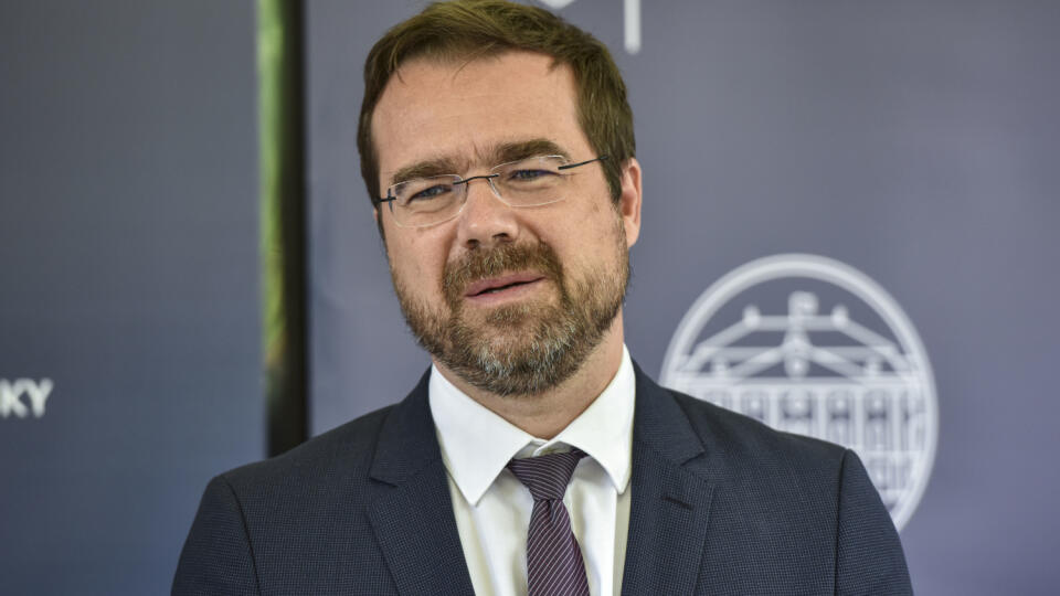 Na snímke minister zdravotníctva SR Marek Krajčí (OĽaNO) počas tlačového brífingu po skončení 29. schôdze vlády SR, 13. júna 2020 v Bratislave. FOTO TASR - Pavol Zachar
