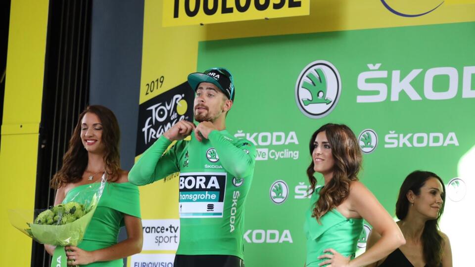 Peter Sagan napriek štvrtému miestu navýšil náskok v bitke o zelené tričko