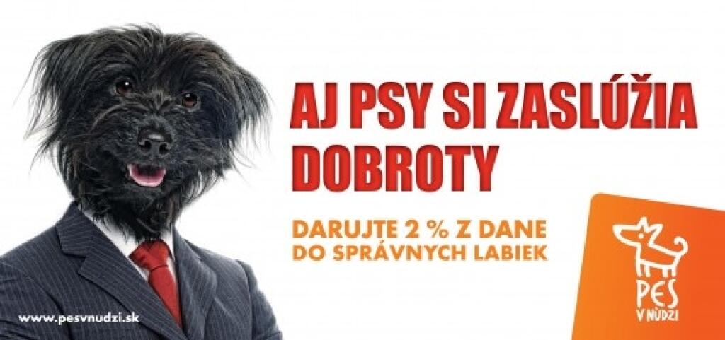 Pes v núdzi sa naváža do kampane Smeru. Chce 2 percentá