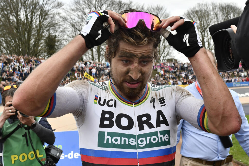 Peter Sagan vyhral Paríž-Roubaixv roku 2018.