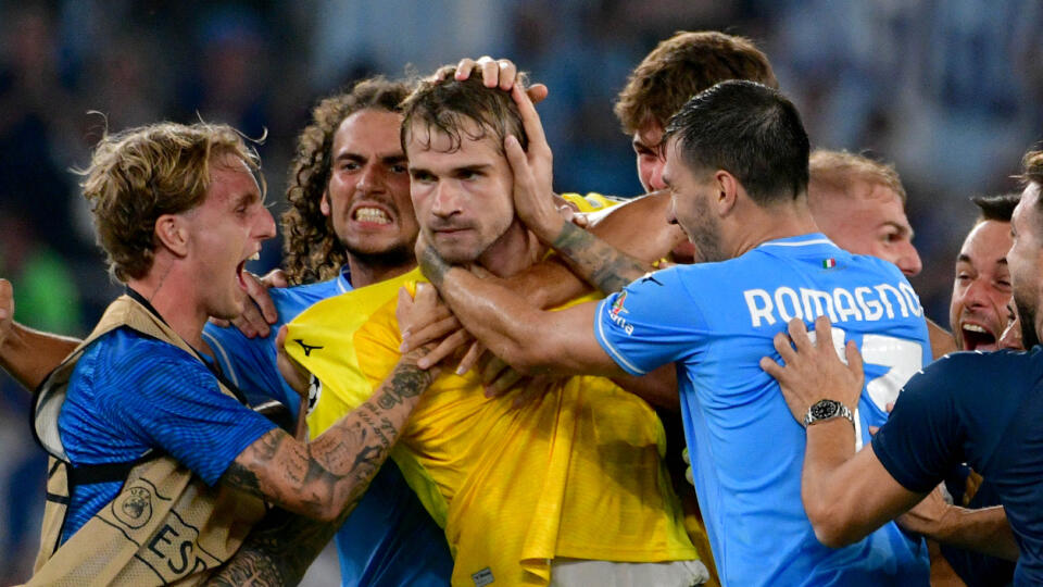 Ivan Provedel sa vďaka presnej hlavičke v samom závere zápasu stal hrdinom Lazia.