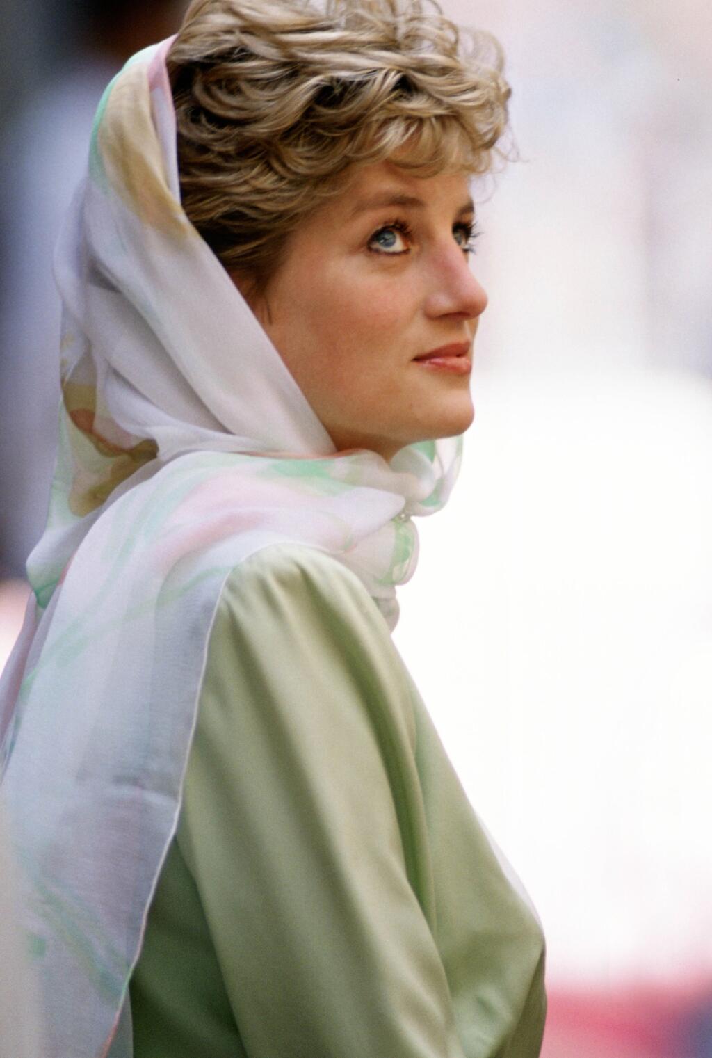 Princezná Diana v Egypte v roku 1992.
