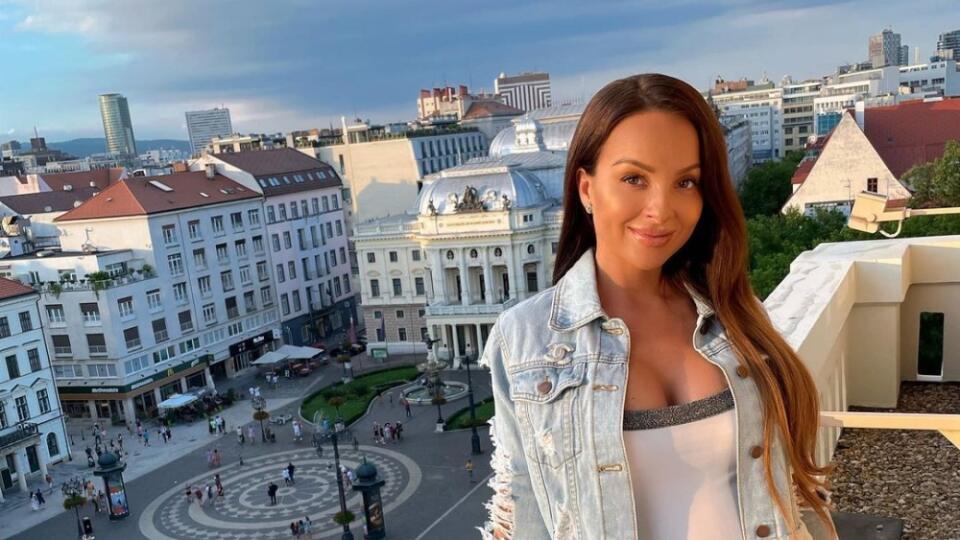 Tehotná Veronika Nízlová sa už bábätka nevie dočkať.