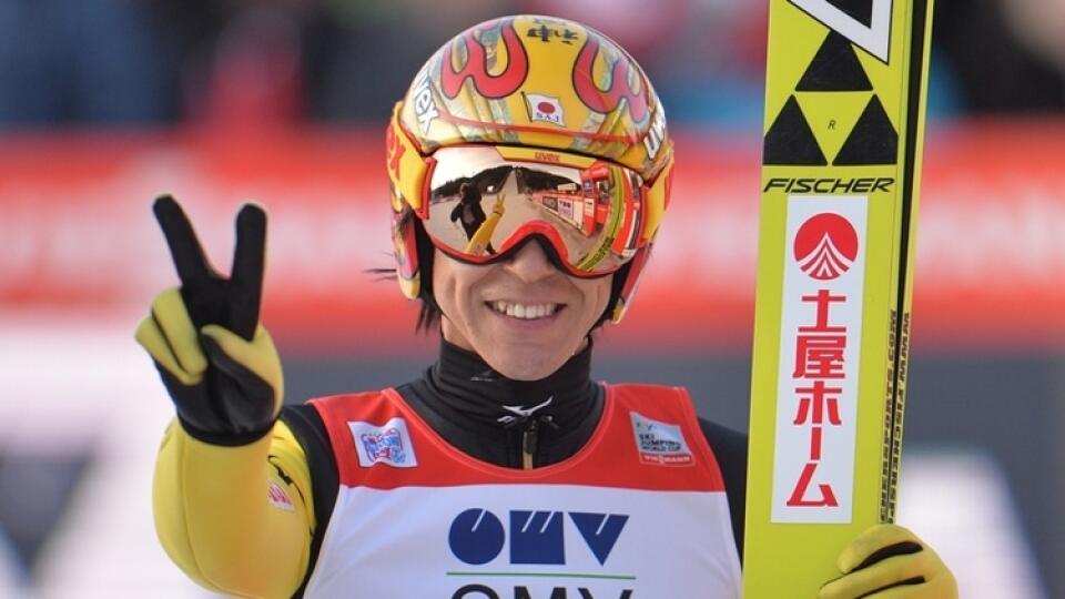 Noriaki Kasai sa pričinil o svetový rekord.