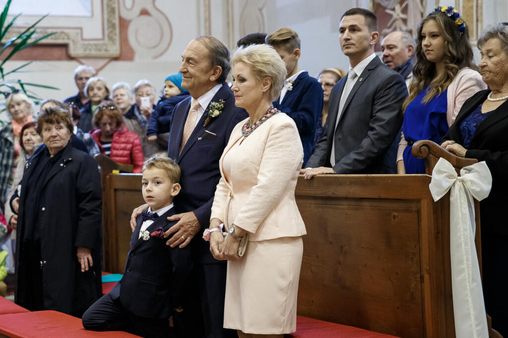 Svadba Zlatice Puskarovej a Patrika Svajdu v Trnave