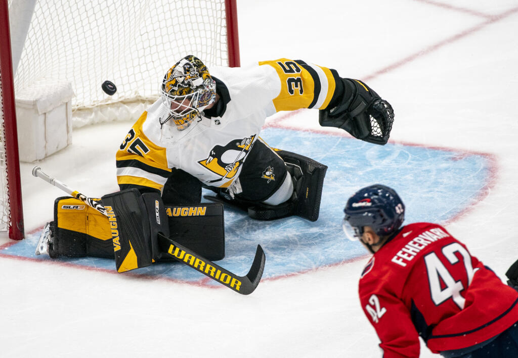 Takto sa presadil slovenský hokejista proti Pittsburghu.