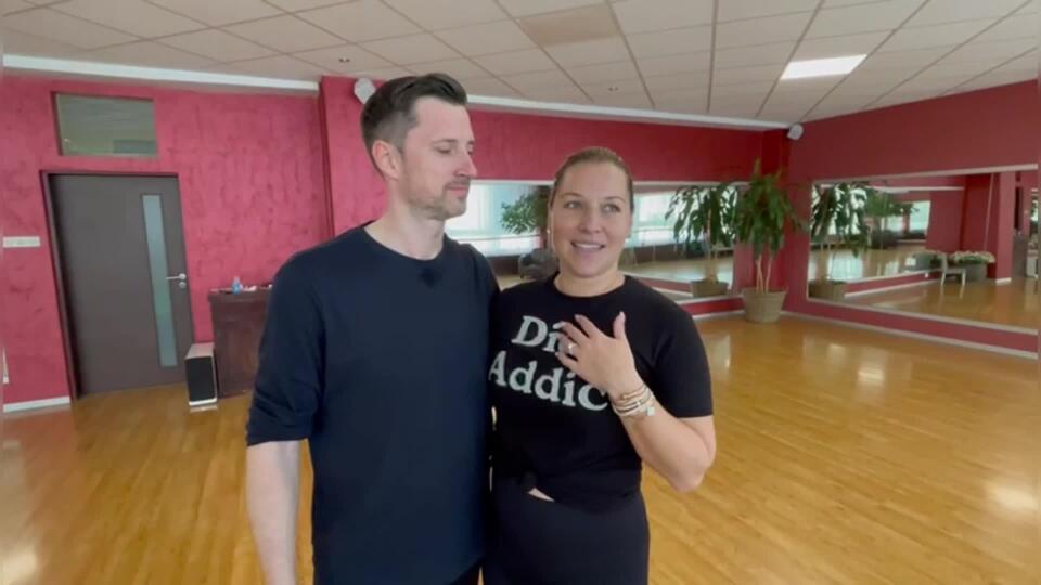 Exkluzívne zábery z tréningu Cibulkovej: Takto to vyzerá za zatvorenými dverami v Let’s Dance