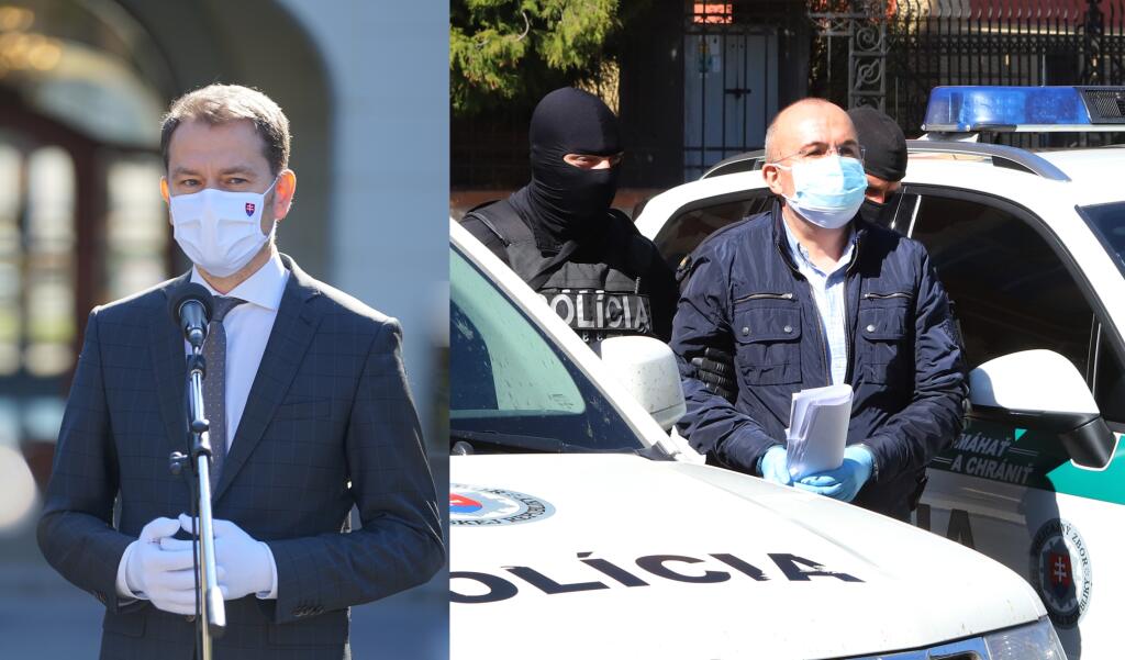Igor Matovič a Kajetán Kičura