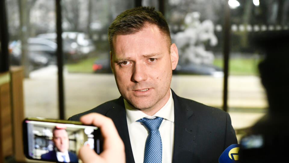 Podpredseda vlády a minister životného prostredia Tomáš Taraba.