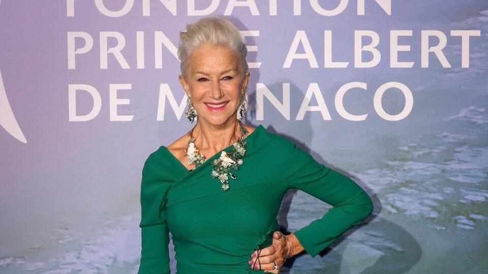 Herečka Helen Mirren.