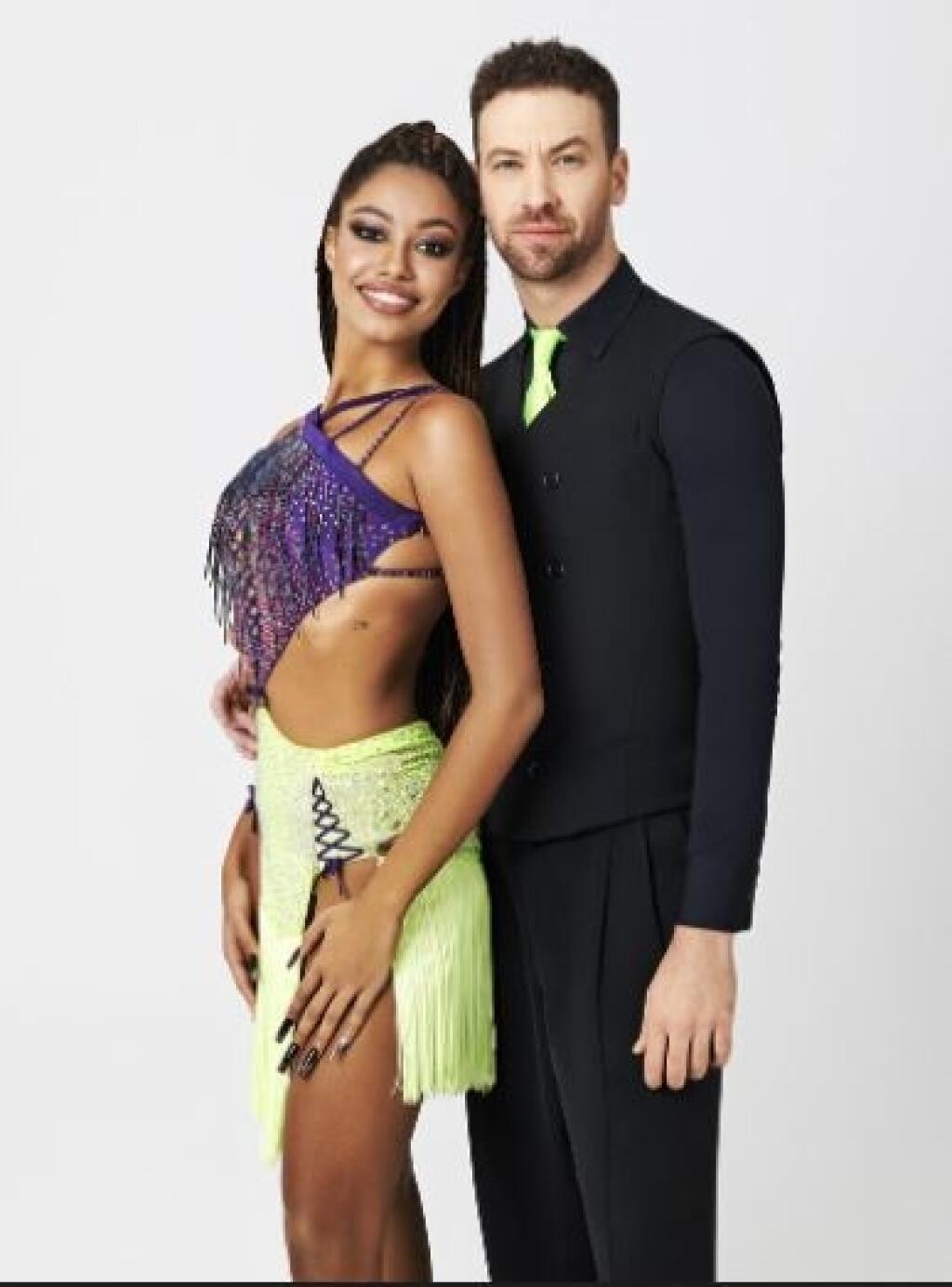 Aicha a Fabio Belucci.