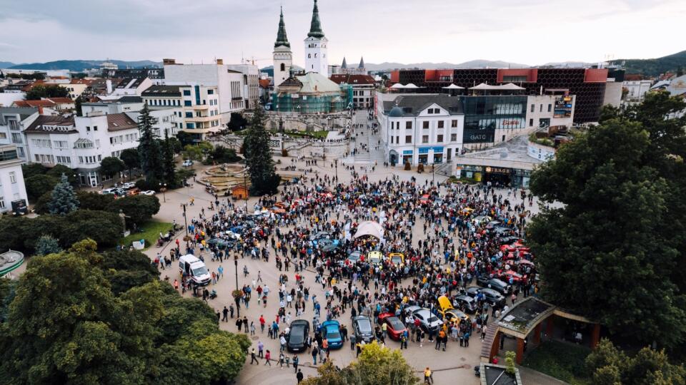 Rally Radosti 2021 v Žiline.