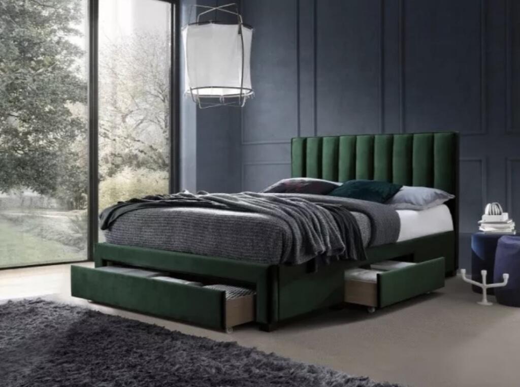Čalúnená posteľ Wolfgang, Okay, 429 eur
