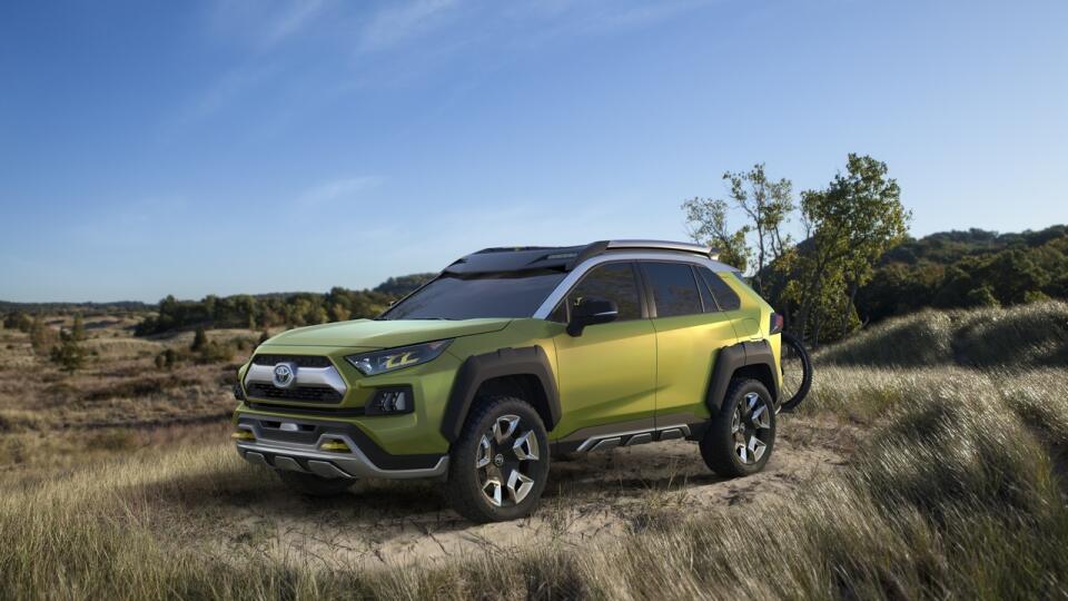 Future Toyota Adventure Concept (FT-AC) je momentálne iba dizajnovou štúdiou, naznačujúcou možnosti, kam by sa mohol posunúť vývoj SUV.