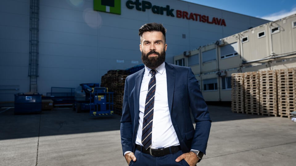 Ivan Pastier z firmy CTP Slovakia v Bratislave.