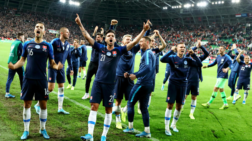 Slovenskí futbalisti majú postup na EURO vo vlastných rukách.