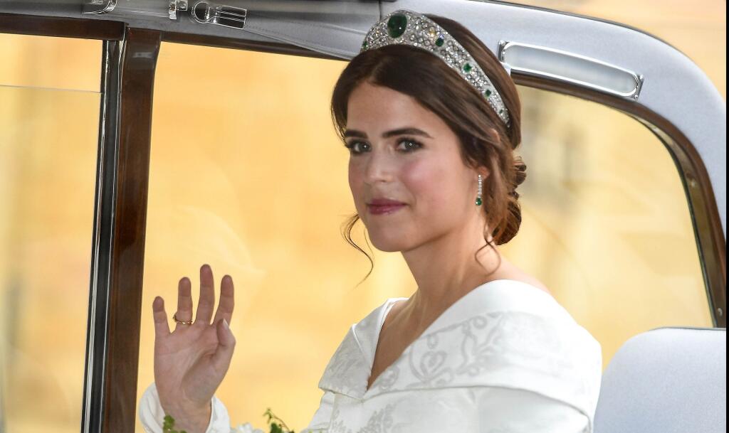Svadba princeznej Eugenie a Jacka Brooksbanka.