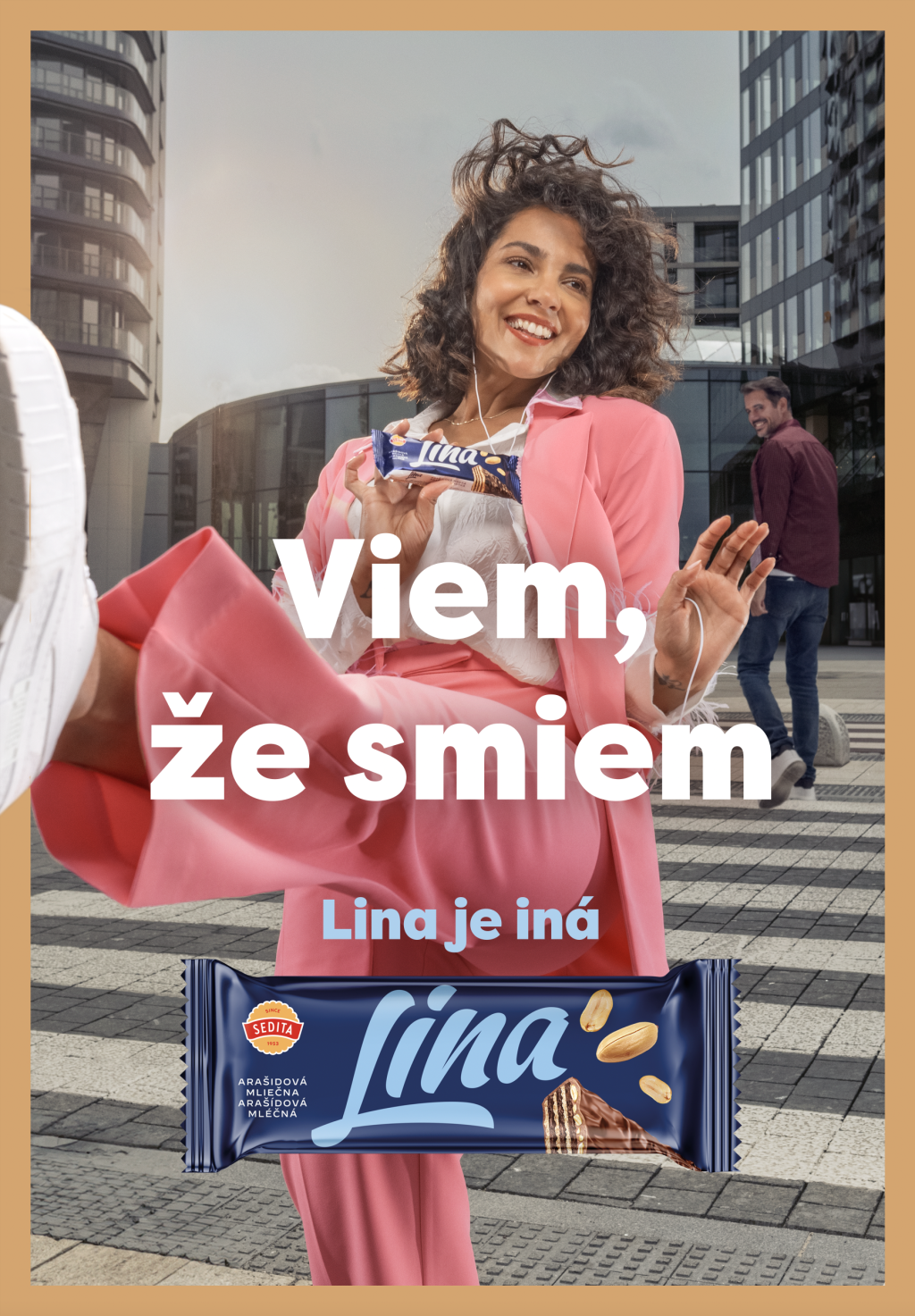 Alžbeta Ferencová je tvárou reklamnej kampane na oblátky Lina.