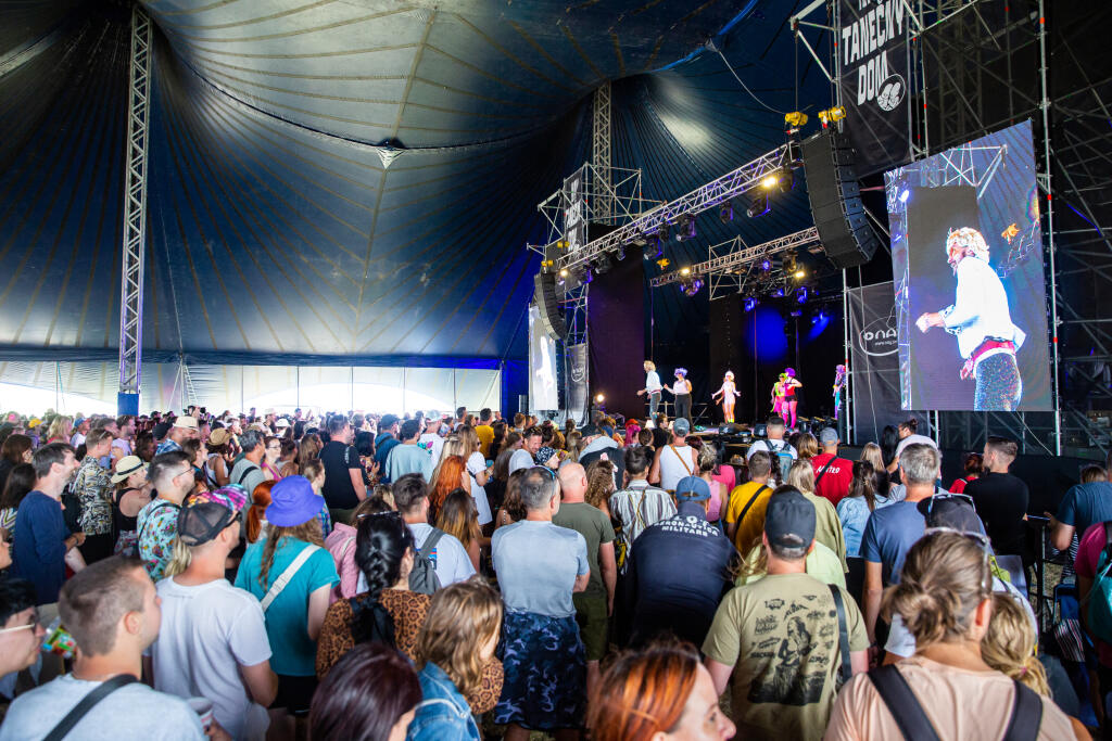 Druhý deň hudobného festivalu