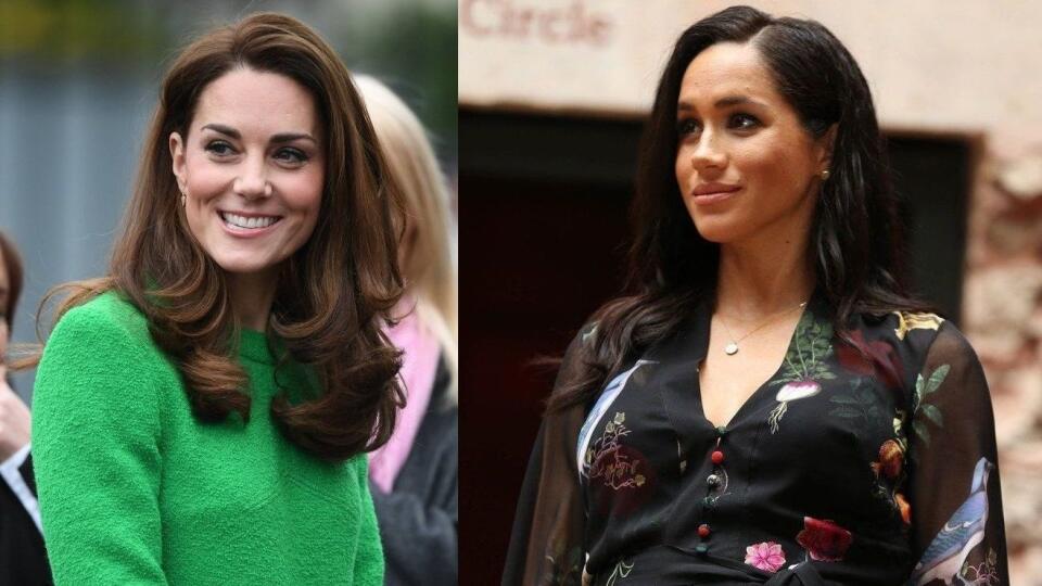 Vojvodkyne Kate Middleton a Meghan Markle