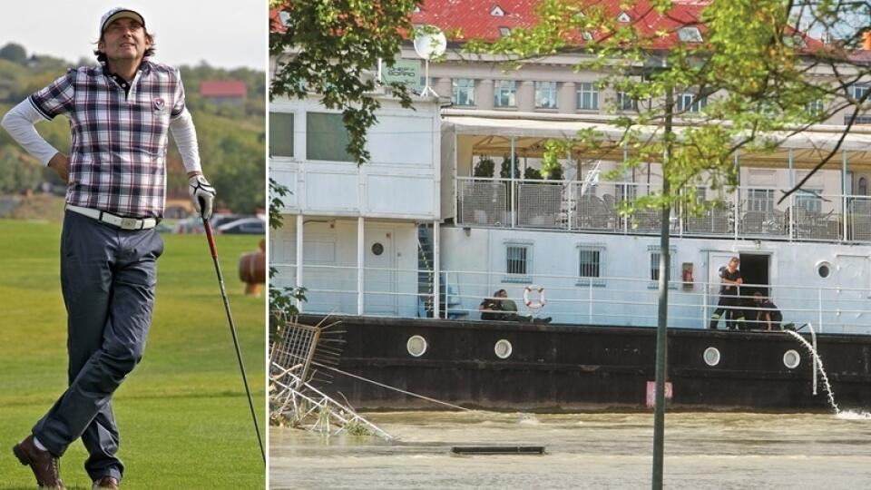 Herec Ady Hajdu si na lodi, ktorú vlastní jeho švagriná, znova zahrá až na jeseň!