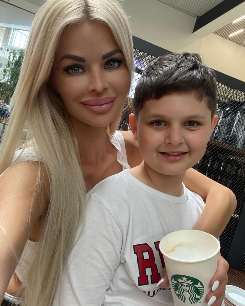 Silvia Kucherenko so synom
