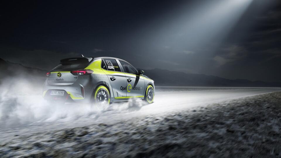 Opel Corsa-e Rally.