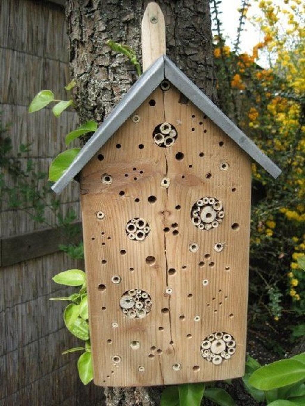 Изготовить домик для полезных насекомых конкурс